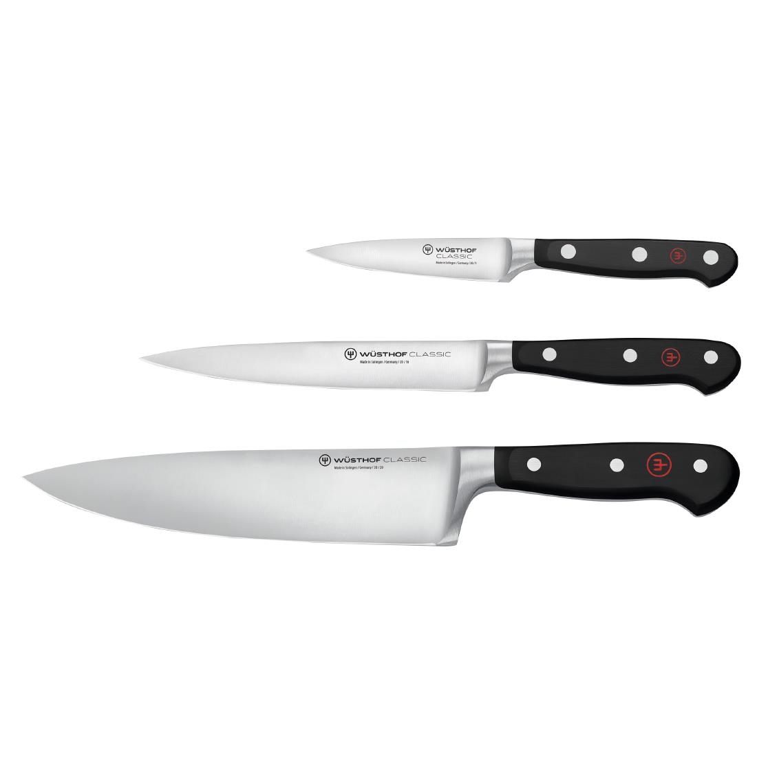 W&uuml;sthof Classic Knife Set&nbsp;(Chef's, Utility, Paring) (3 Pack)