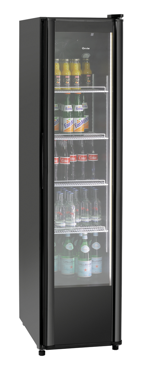 Bartscher Glass-doored refrigerator 300L