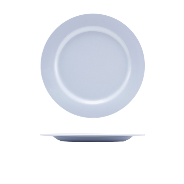 Genware 9" Melamine Dinner Plate White