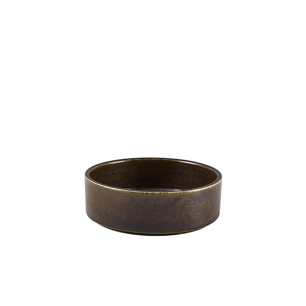 Terra Porcelain Black Presentation Bowl 13cm