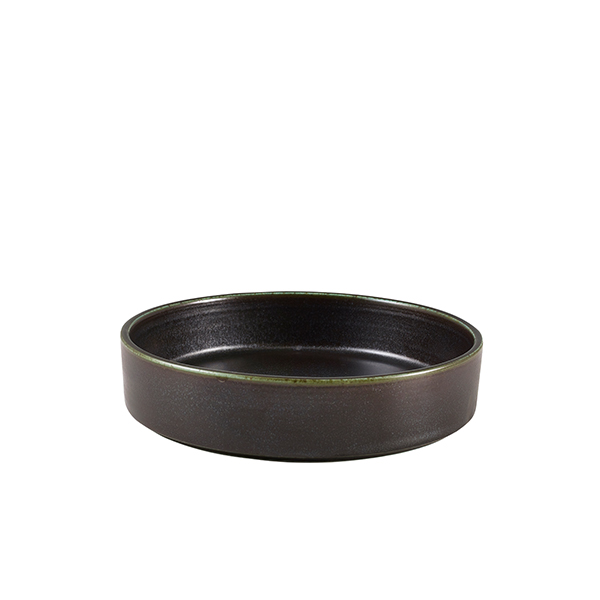 Terra Porcelain Black Presentation Bowl 18cm