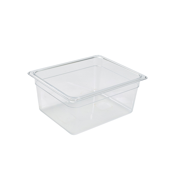 1/2 -Polycarbonate GN Pan 150mm Clear