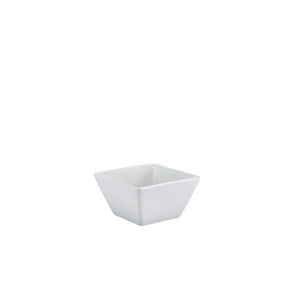 GenWare Porcelain Square Bowl 10.5cm/ 4"