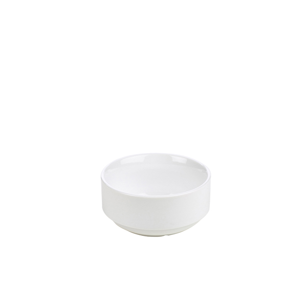Genware Porcelain Unhandled Soup Bowl 25cl/ 8.75oz