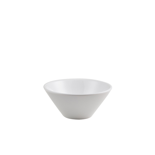 Genware Porcelain Low Conical Bowl 13.5cm/ 5.25"