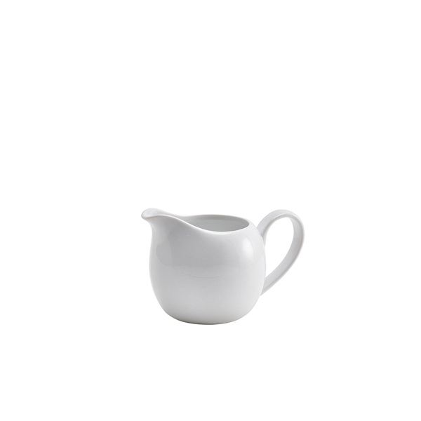 Genware Porcelain Milk Jug 14cl/ 5oz
