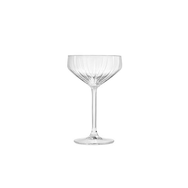 Royal Leerdam Carre Optics Coupe Glass 28.5cl/ 10oz