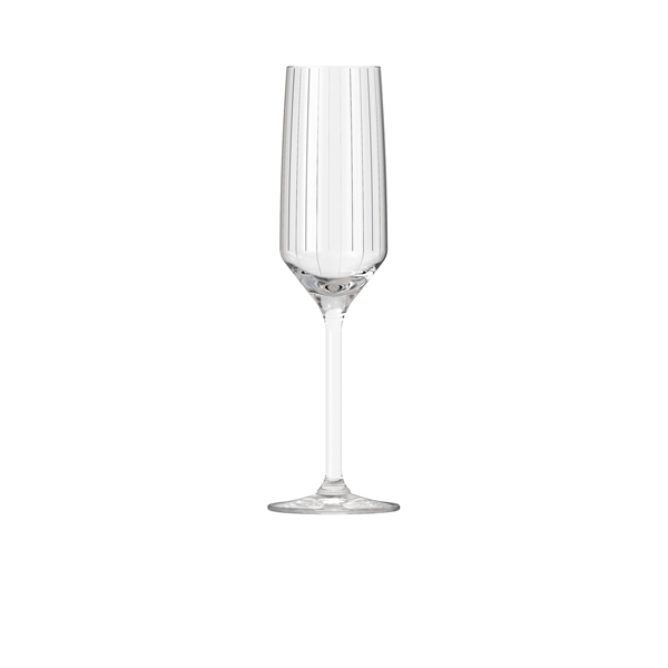 Royal Leerdam Carre Optics Champagne Flute 22.5cl/ 8oz