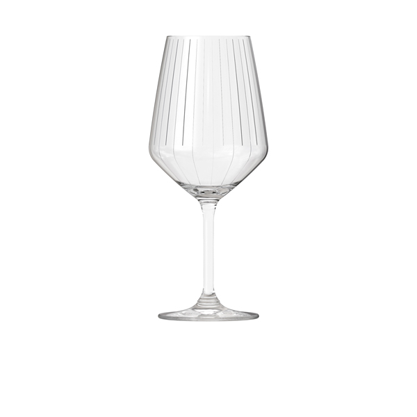 Royal Leerdam Carre Optics Wine Glass 52cl/ 18.25oz