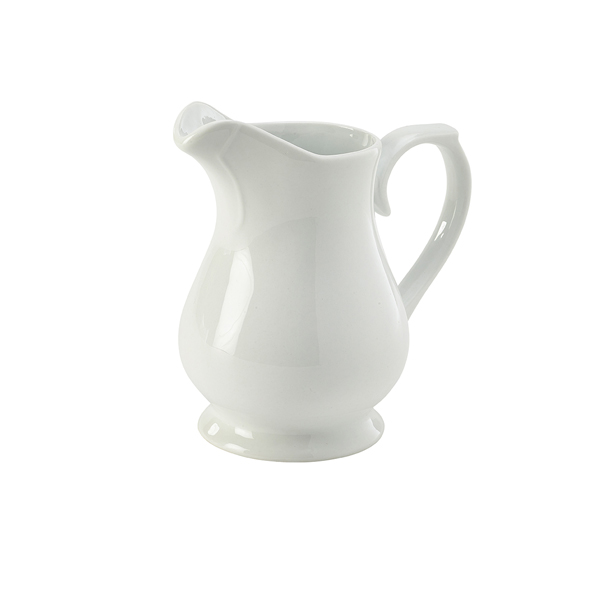 Genware Porcelain Traditional Serving Jug 56cl/ 20oz