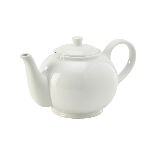Genware Porcelain Teapot 85cl/ 30oz