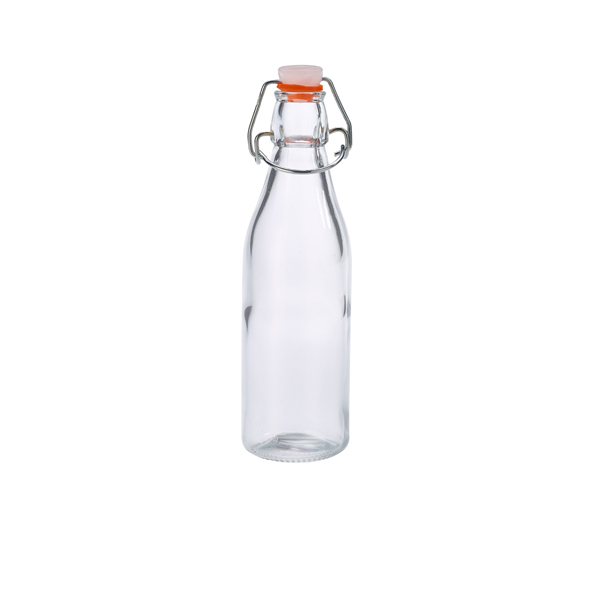 Genware Glass Swing Bottle 25cl/ 9oz