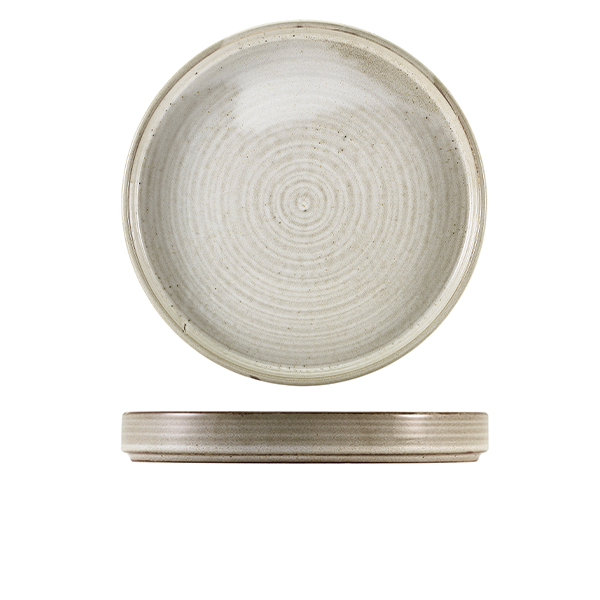 Terra Porcelain Grey Presentation Plate 26cm