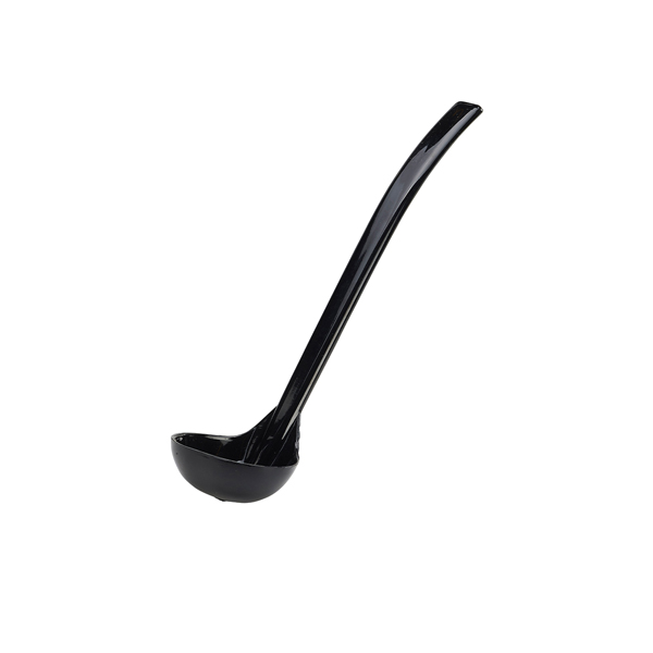 Ladle 9 1/2" 1oz Plain Black