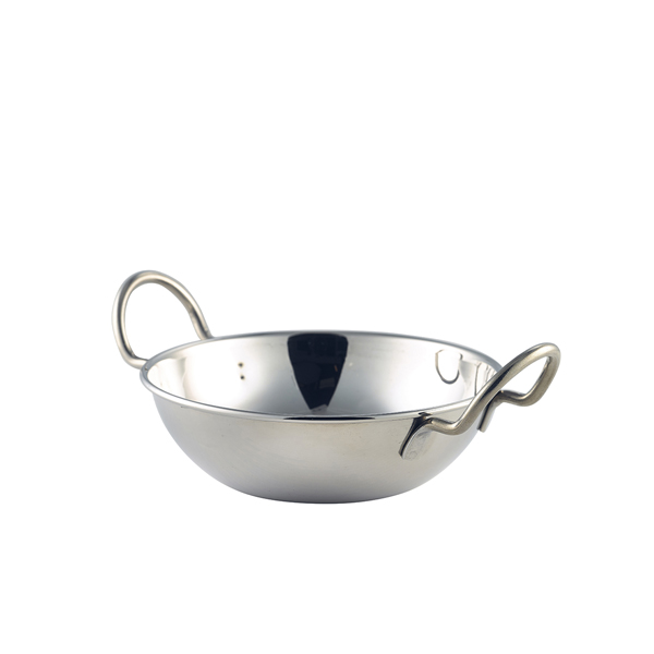 S/St. Balti Dish 15cm (6") With Handles