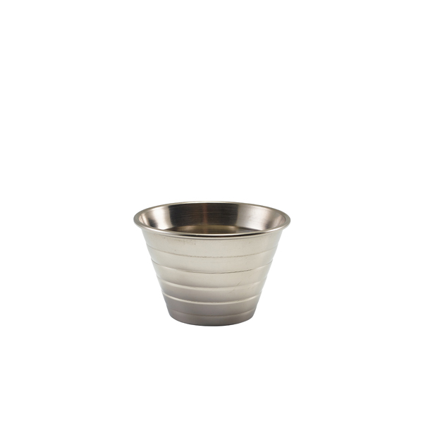 GenWare Stainless Steel Ribbed Ramekin 114ml/4oz