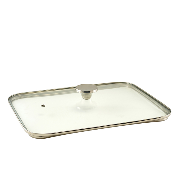 GenWare Glass Lid For Cast Aluminium Roaster 40 x 27cm