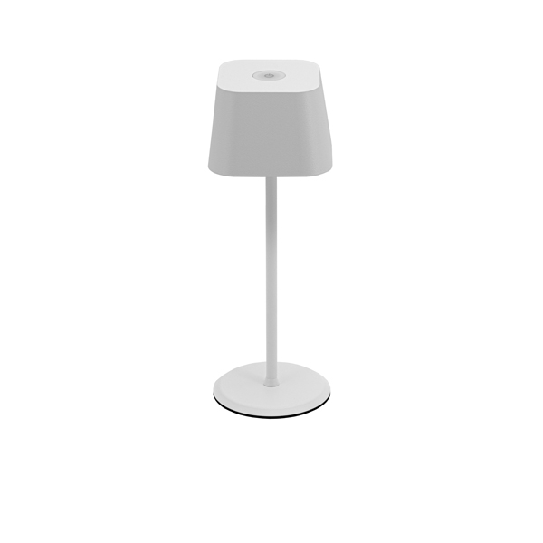 Malta LED Cordless Table Lamp White 22cm