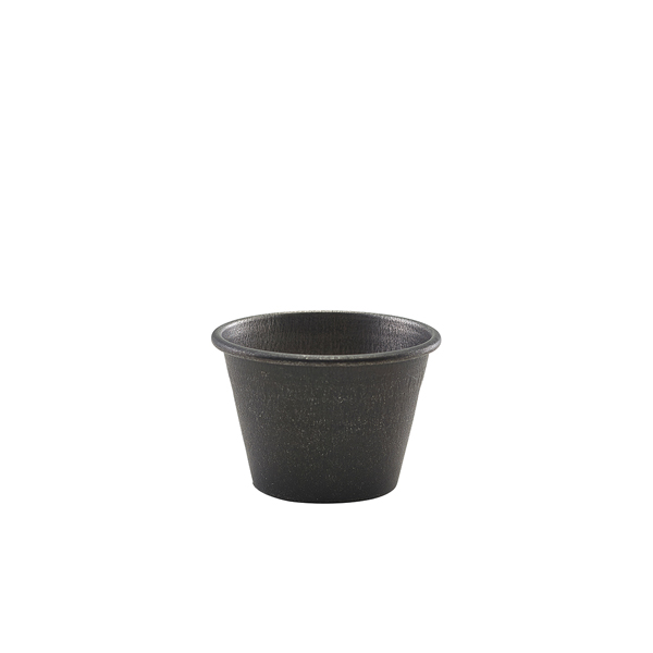 GenWare Black Vintage Steel Ramekin 71ml/ 2.5oz