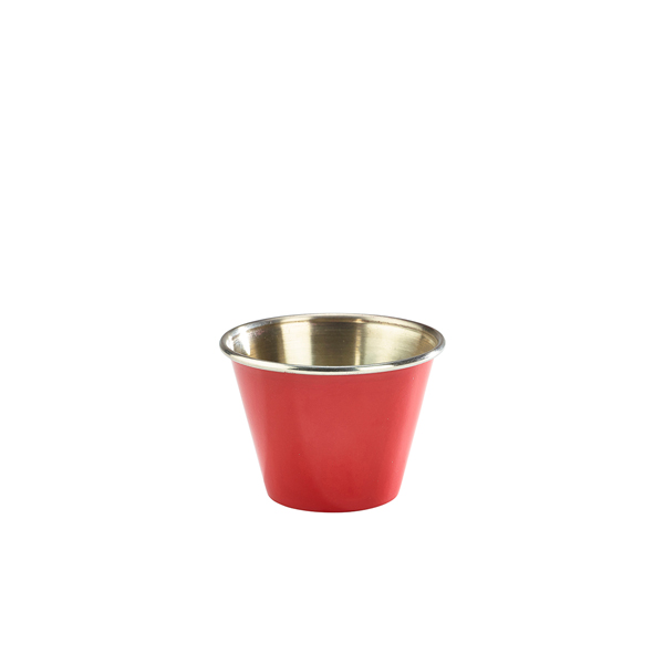 GenWare Red Stainless Steel Ramekin 71ml/ 2.5oz