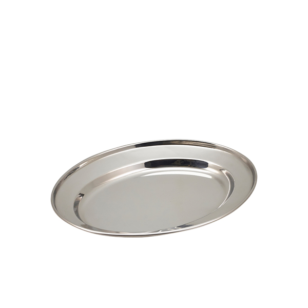 GenWare Stainless Steel Oval Flat 25.5cm/ 10"