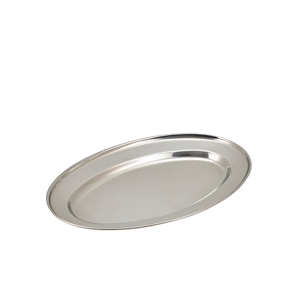 GenWare Stainless Steel Oval Flat 30cm/ 12"