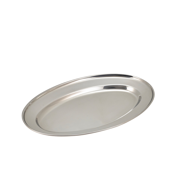 GenWare Stainless Steel Oval Flat 40.5cm/ 16"