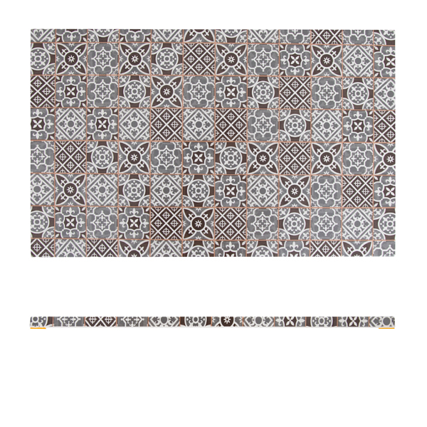 Grey Marrakesh Melamine GN 1/1 Slab 53 x 32.5cm