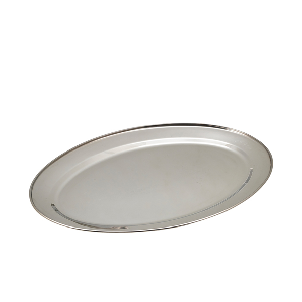 GenWare Stainless Steel Oval Flat 50cm/ 20"