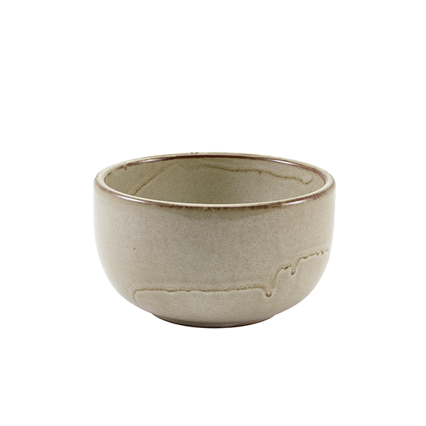 Terra Porcelain Grey Round Bowl 12.5cm