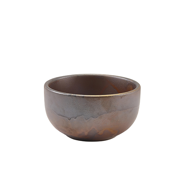 Terra Porcelain Rustic Copper Round Bowl 11.5cm