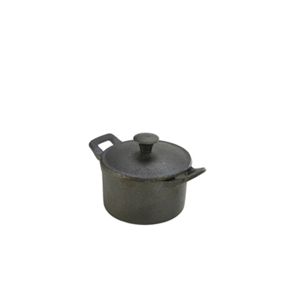 Mini Cast Iron Casserole Dish 10 x 6cm