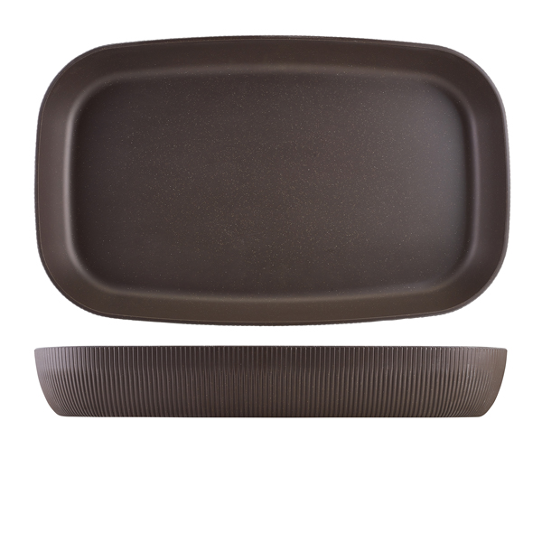GenWare Melamine Black Aria Deep Dish GN 1/1