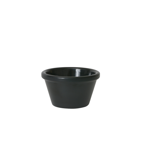GenWare Melamine Black Smooth Ramekin 59ml/ 2oz