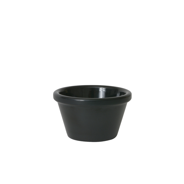 GenWare Melamine Black Smooth Ramekin 85ml/ 3oz