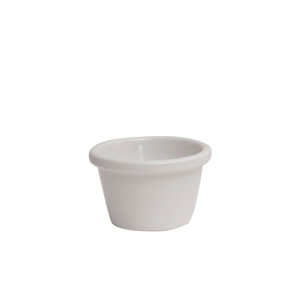 GenWare Melamine White Smooth Ramekin 85ml/ 3oz