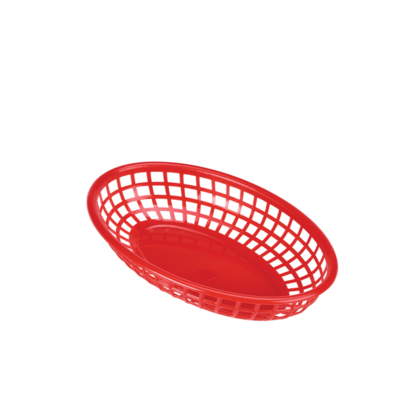 Fast Food Basket Red 23.5 x 15.4cm