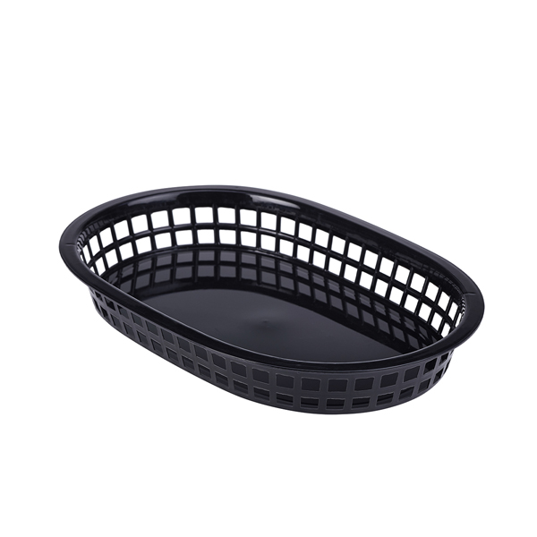 Fast Food Basket Black 27.5 x 17.5cm