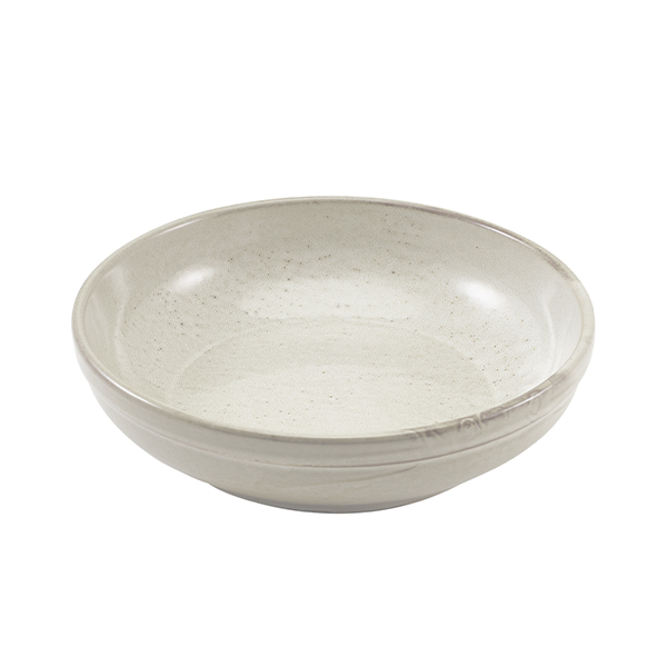 Terra Porcelain Grey Coupe Bowl 23cm