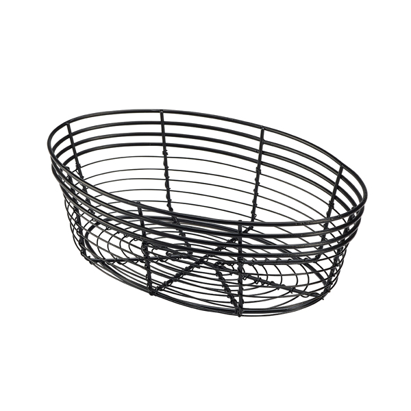 Wire Basket  Oval 25.5 x 16 x 8cm