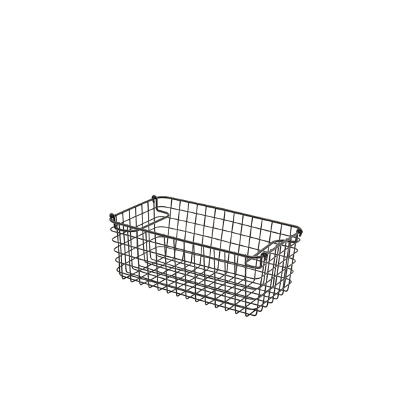 Black Wire Display Basket GN 1/3