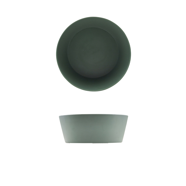 GenWare Melamine Green Tableau Conical Buffet Bowl 26.5 x 10cm
