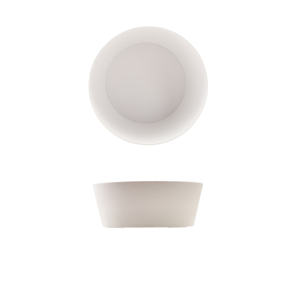 GenWare Melamine White Tableau Conical Buffet Bowl 26.5 x 10cm