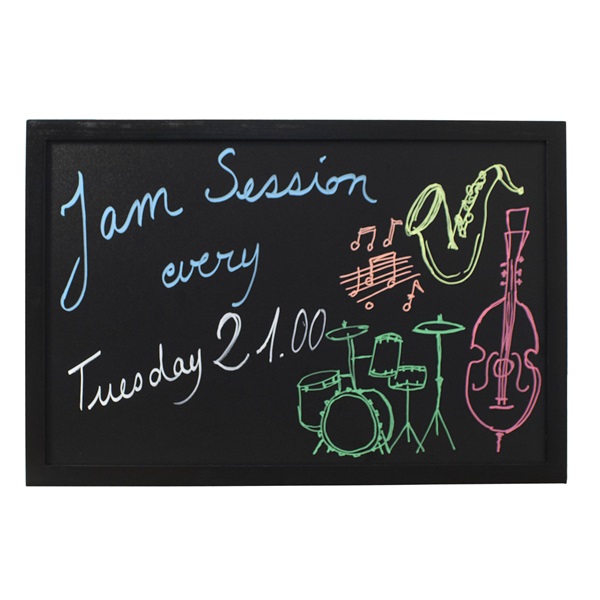 Wall Chalk Board 40 x 60cm  Black