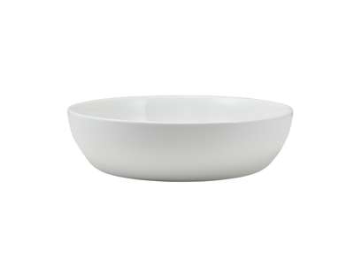 GenWare Porcelain Flat Curved Bowl 23cm/ 9"