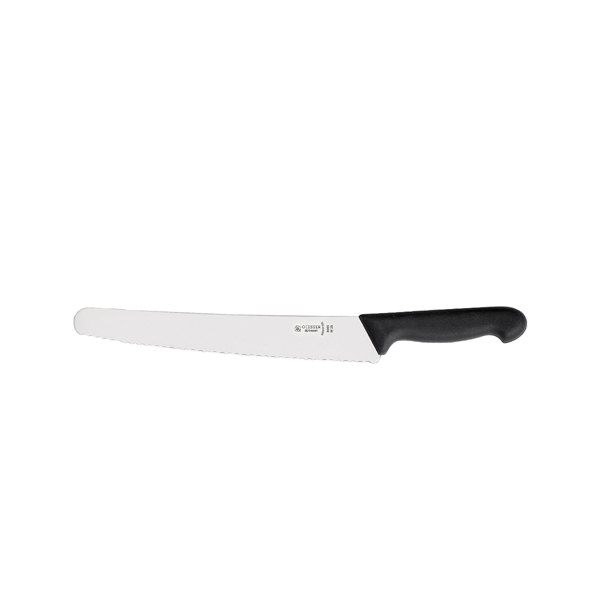 Giesser Curved Pastry Knife 9 3/4" Serr.