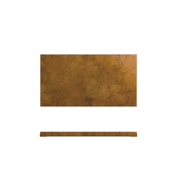 Copper Utah Melamine GN 1/3 Slab 32.5 x 17.6cm