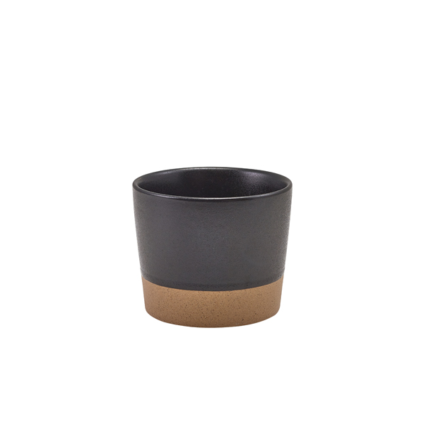 GenWare Kava Black Stoneware Chip Cup 9 x 7.4cm