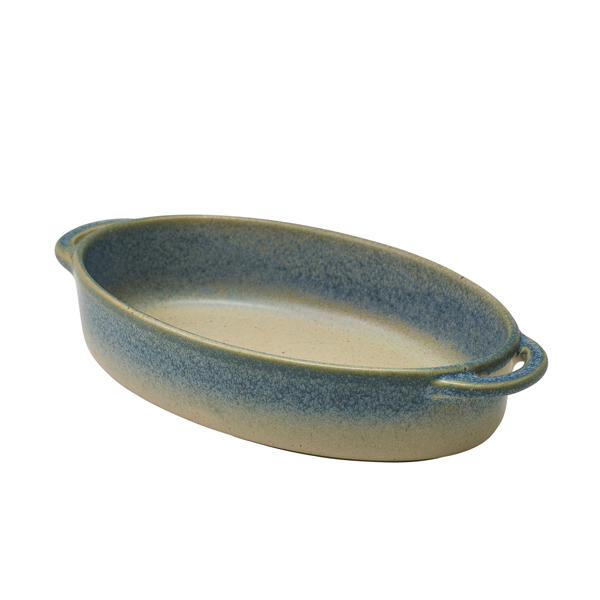 Forge Coast Stoneware Oval Dish 17.5 x 11.5 x 4cm