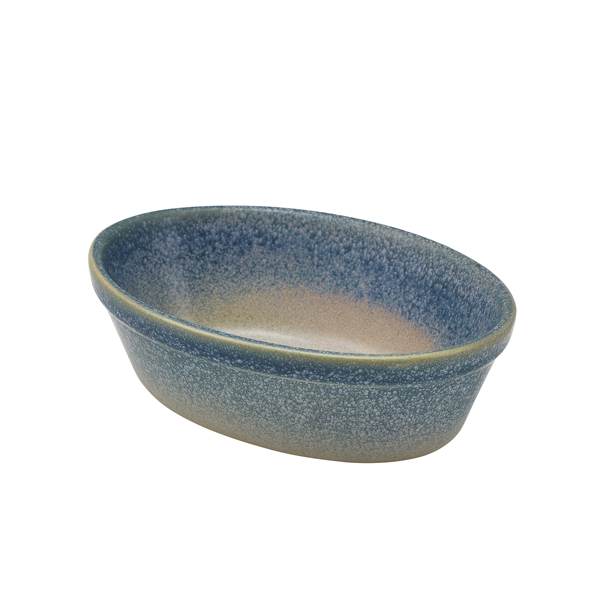Forge Coast Stoneware Oval Pie Dish 16cm